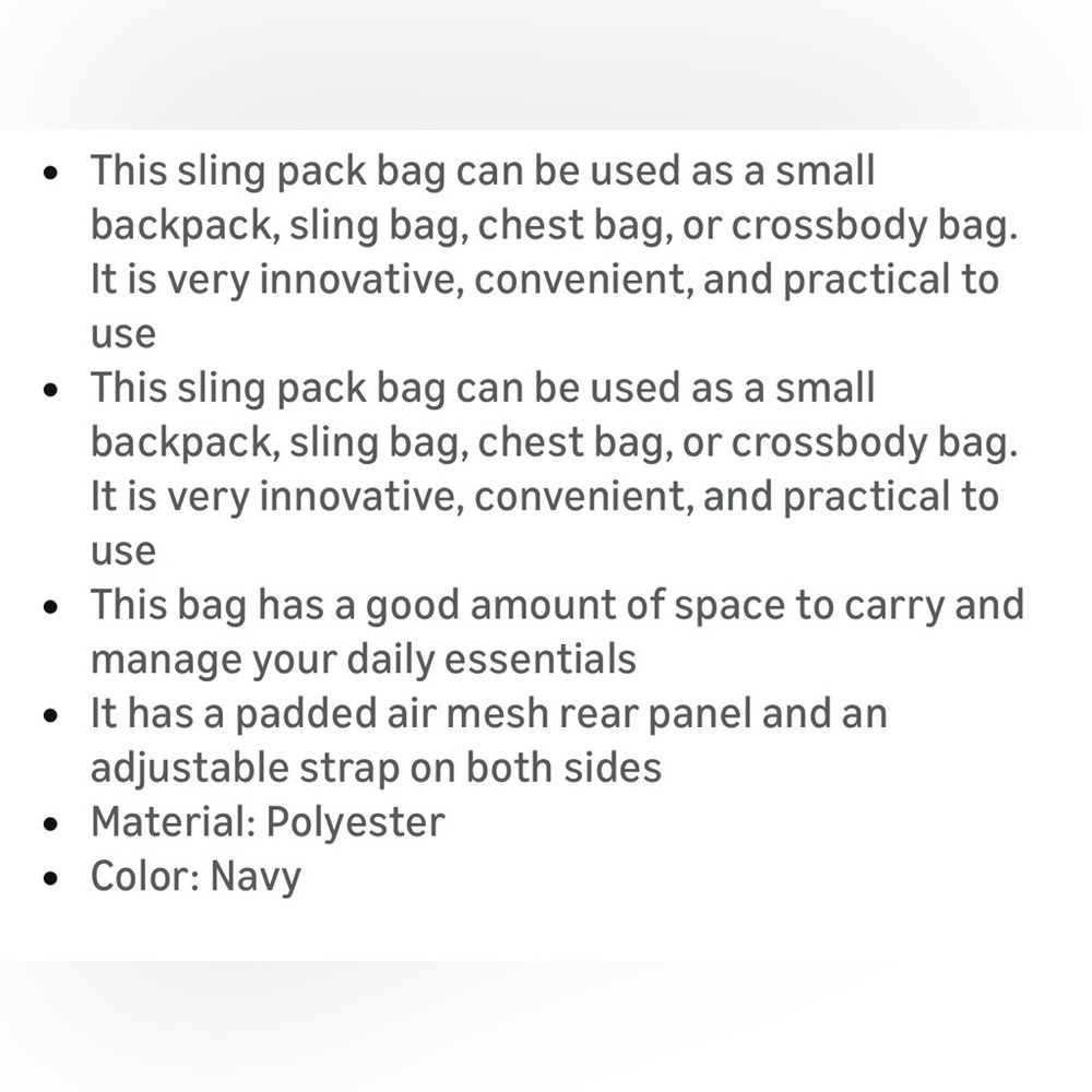 Harvest Label Sling Pack Pro - Picture 7 of 8